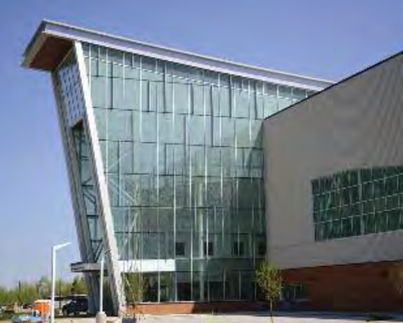 Close up of Building Glass