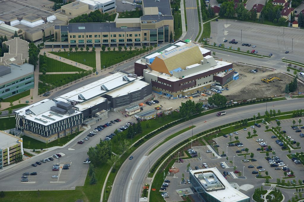 Arial View Taylor Centre for the Performing Arts