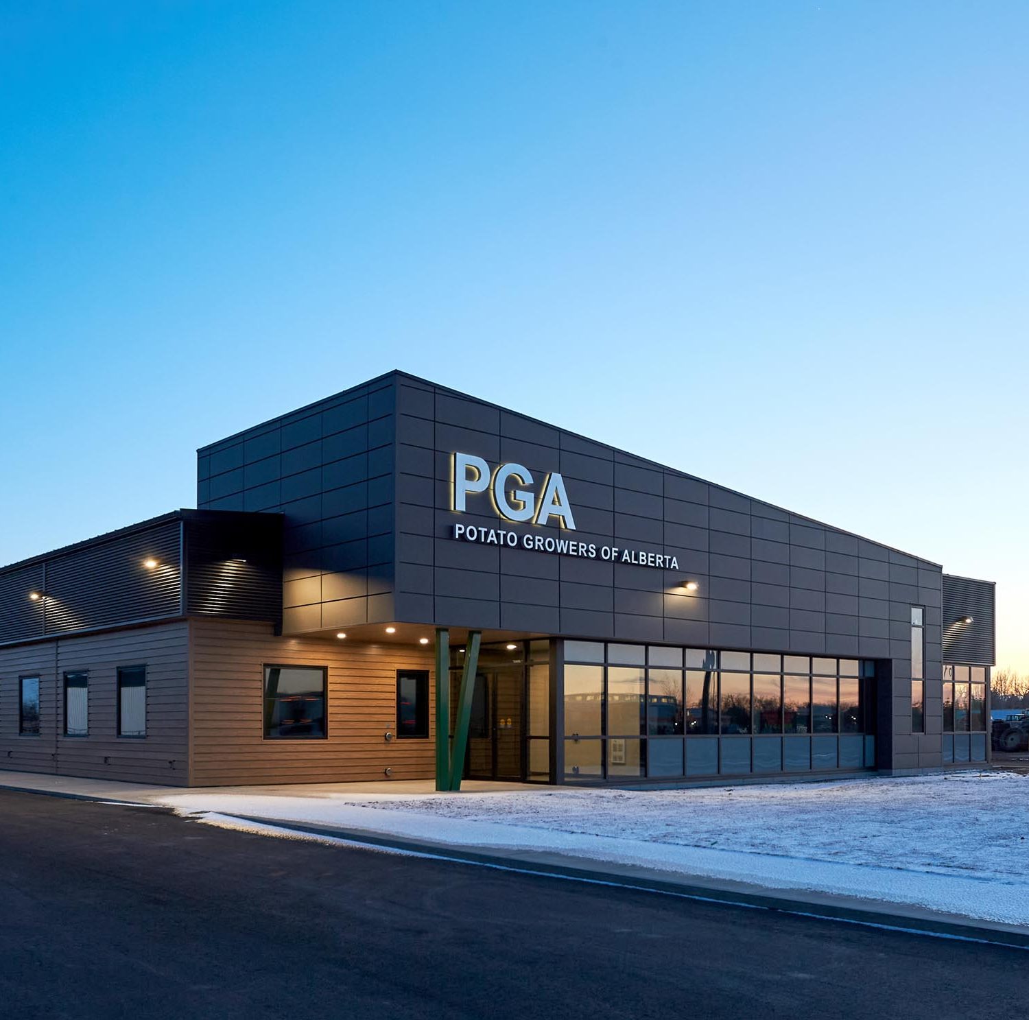 Full View Potato Growers of Alberta Building