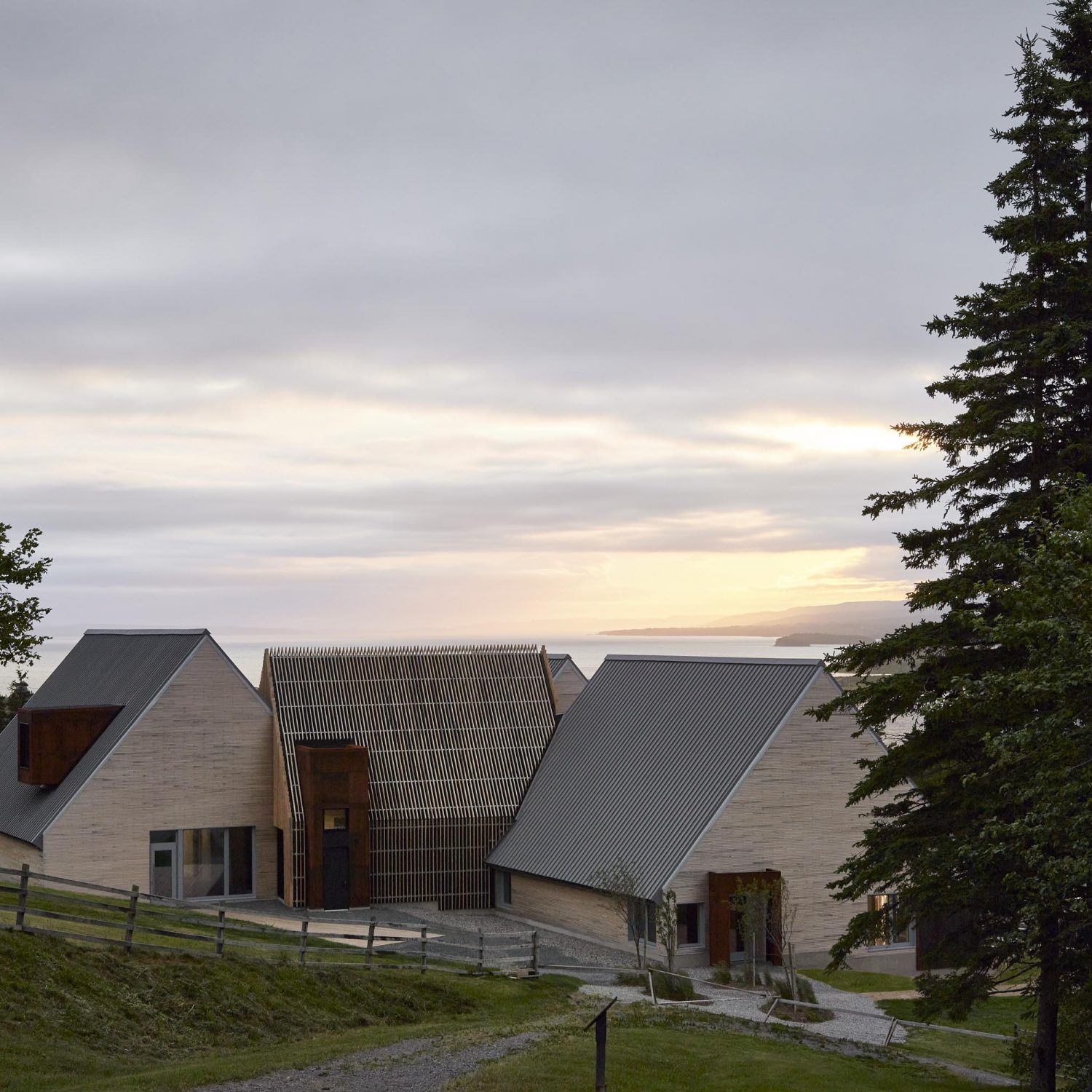 Highland Village Museum amongst trees