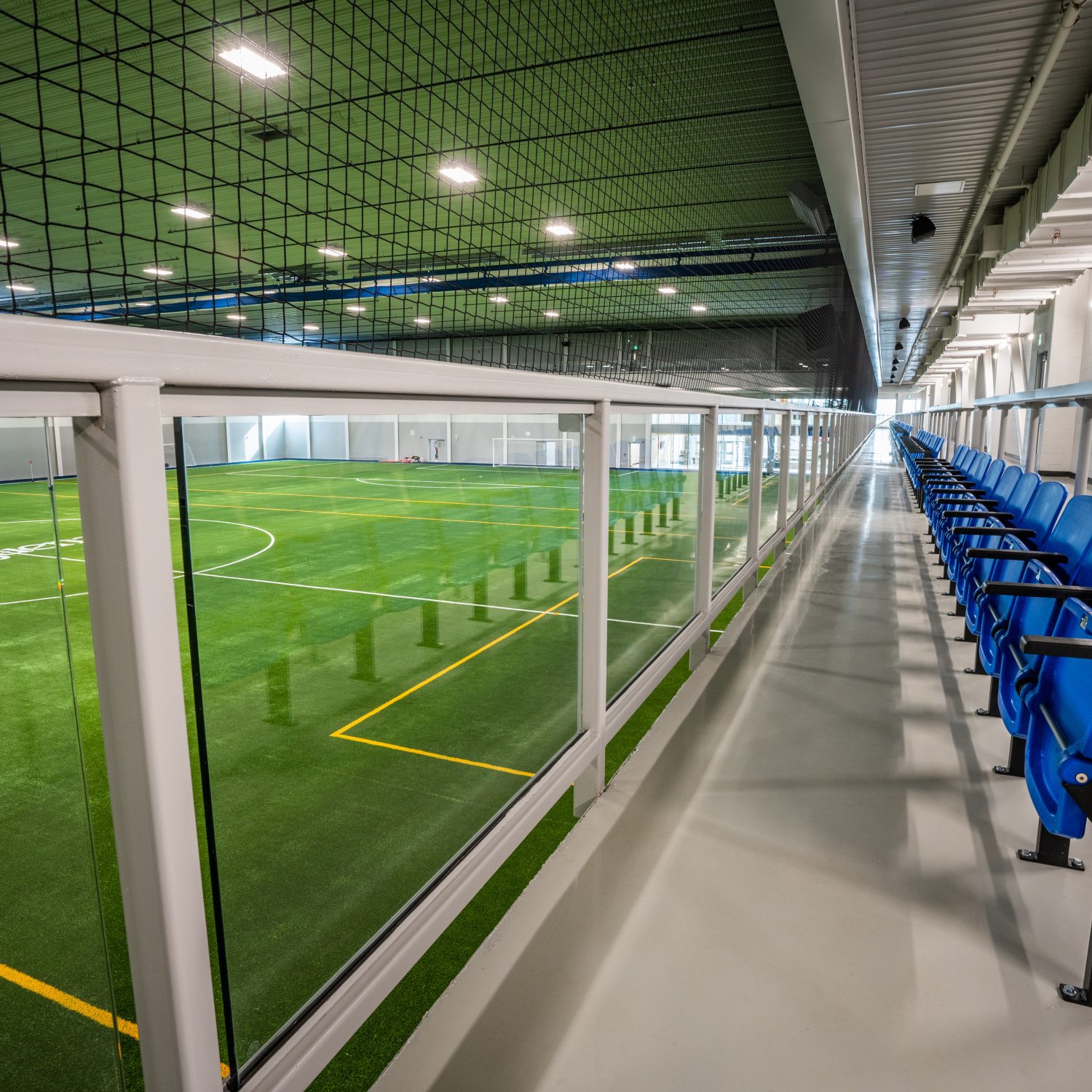 Audience Seating at Stade de Soccer